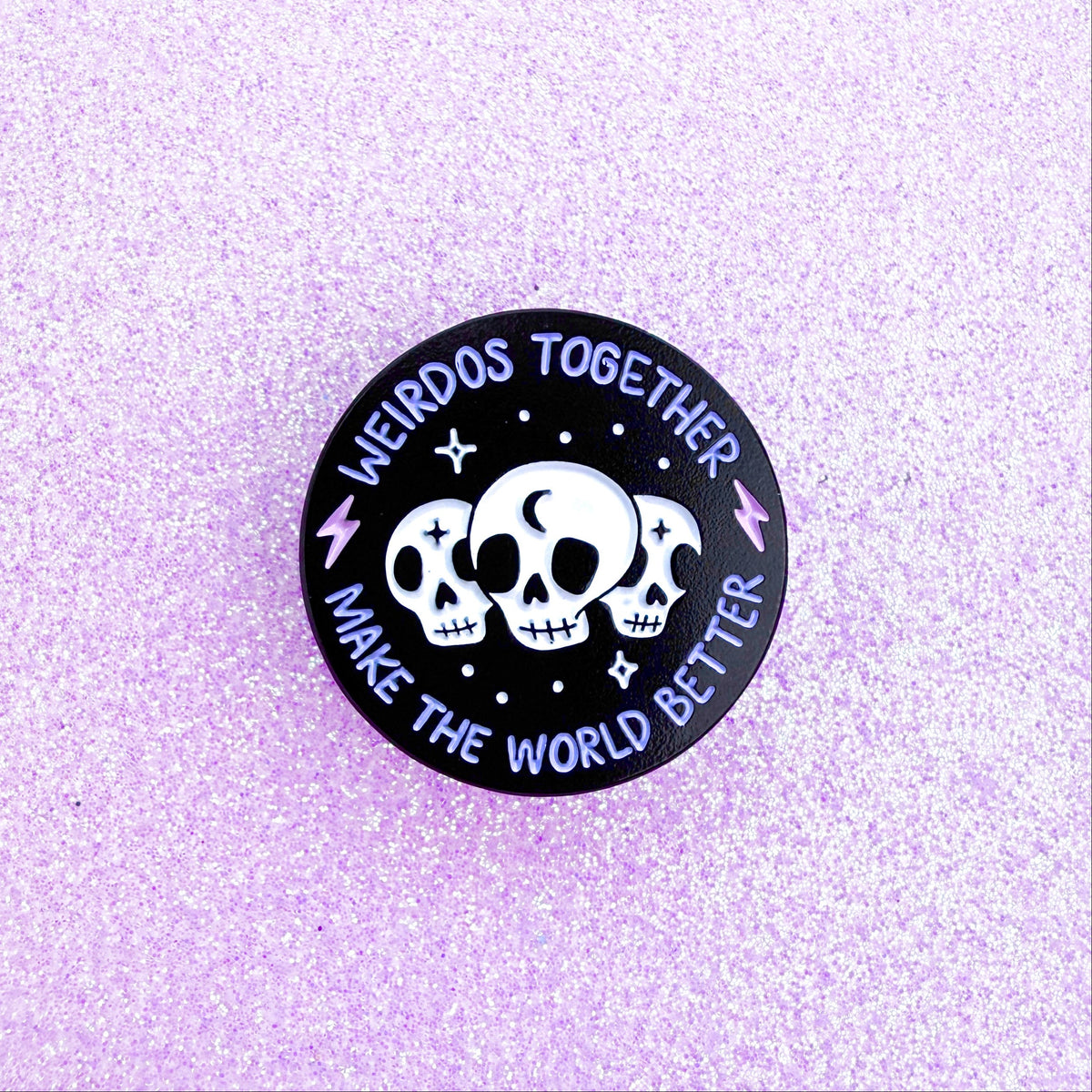 Weirdos Together // Enamel Pin