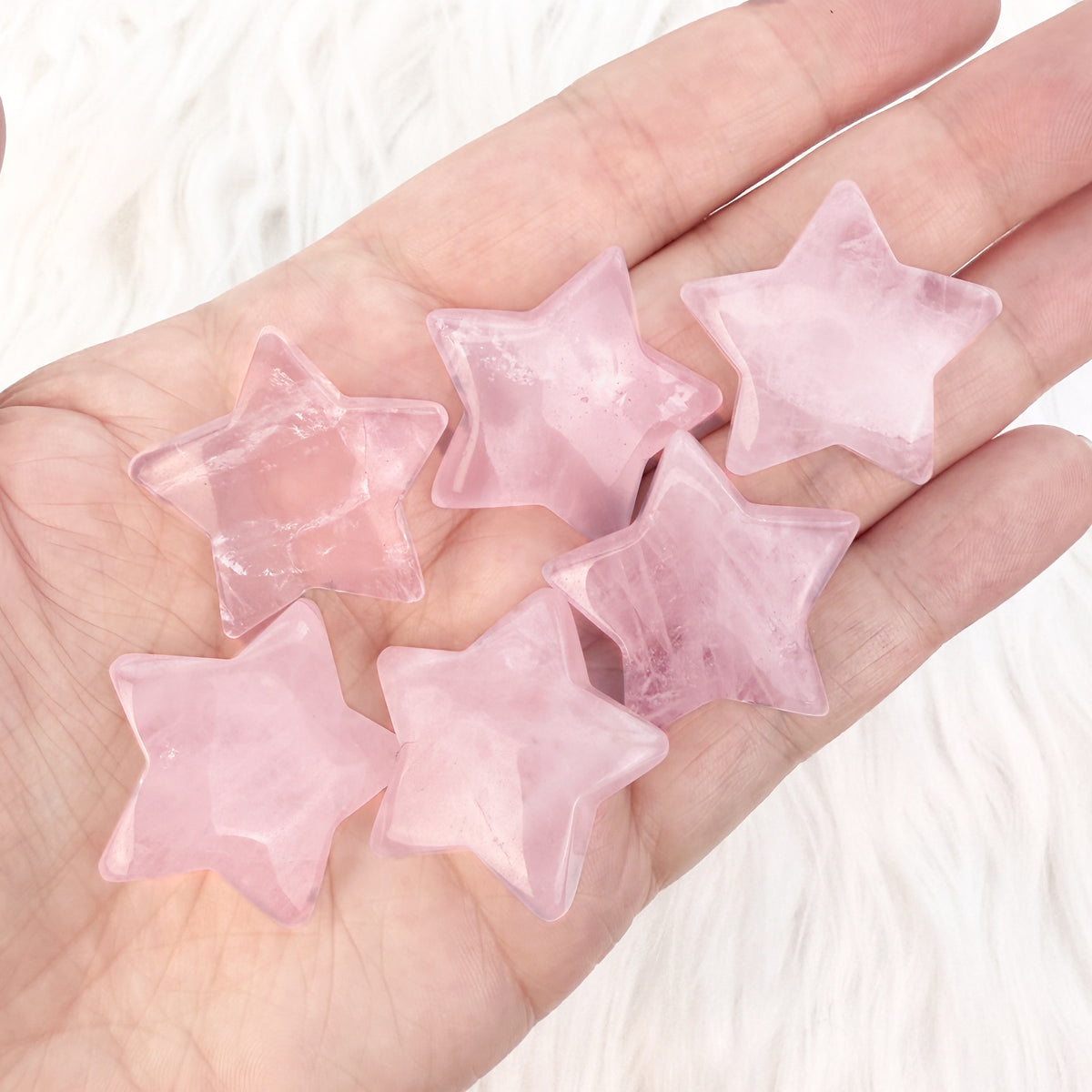 Rose Quartz Star