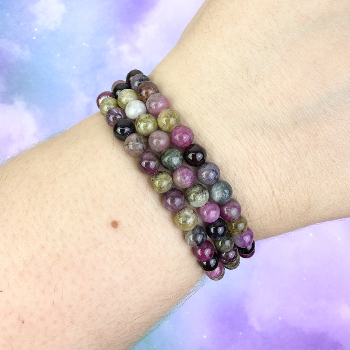 Rainbow Tourmaline Bracelet