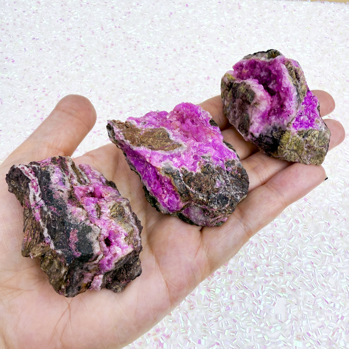 *MISFIT* Raw Pink Cobalto Calcite