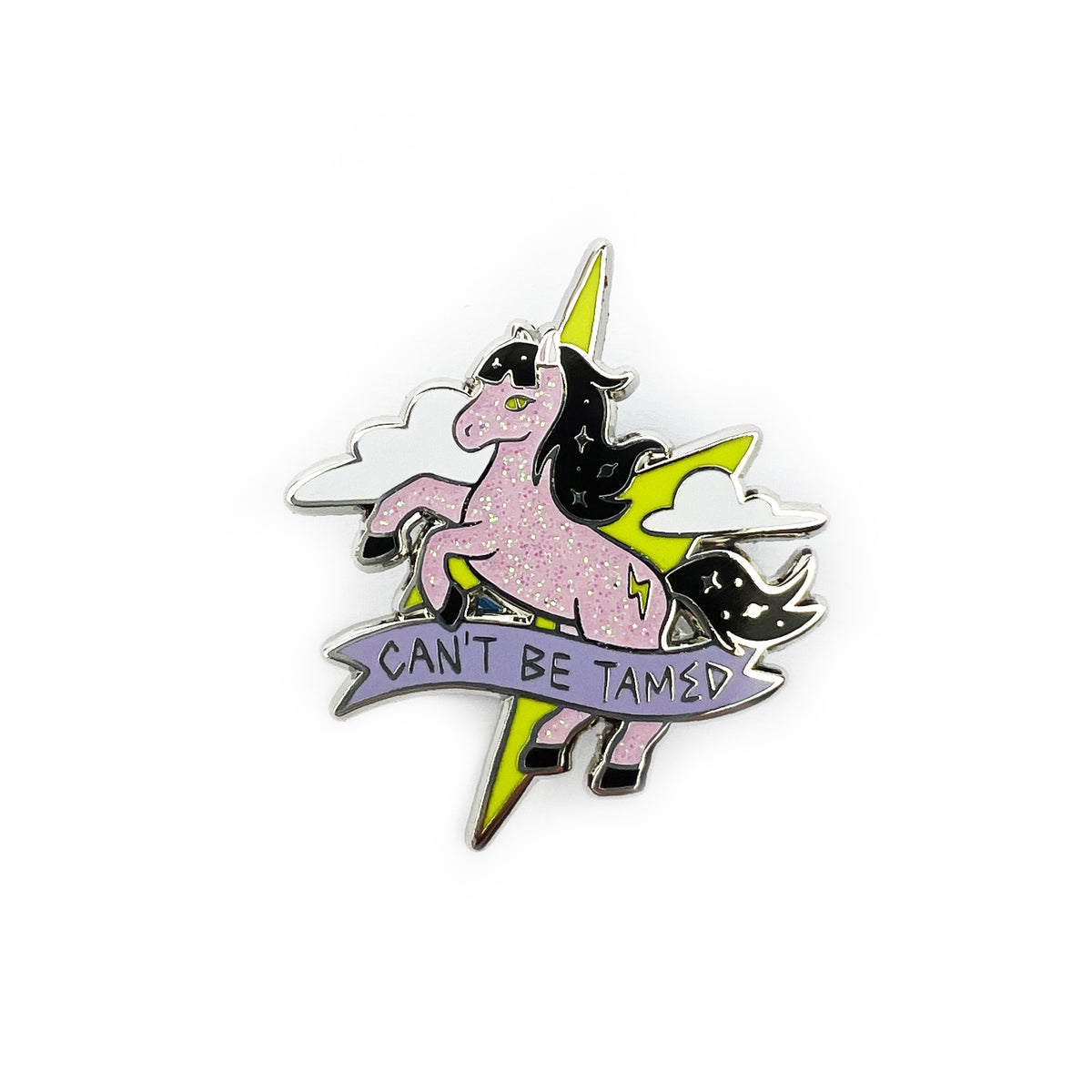CAN'T BE TAMED // ENAMEL PIN