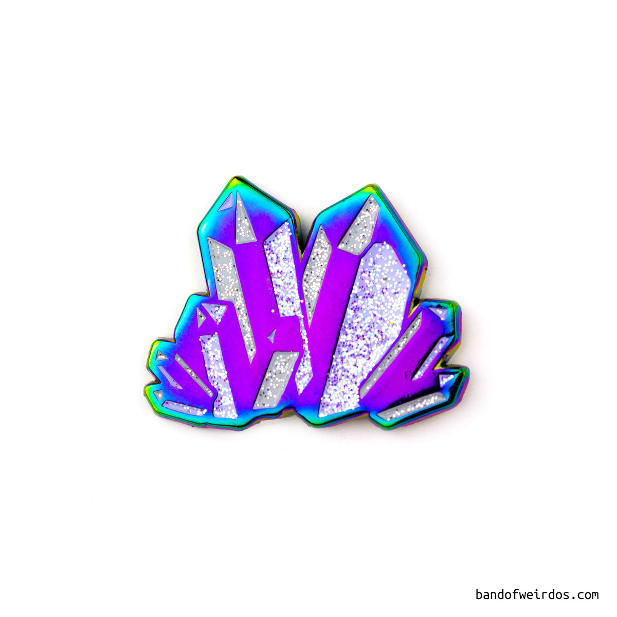 Titanium Aura Quartz // Enamel Pin