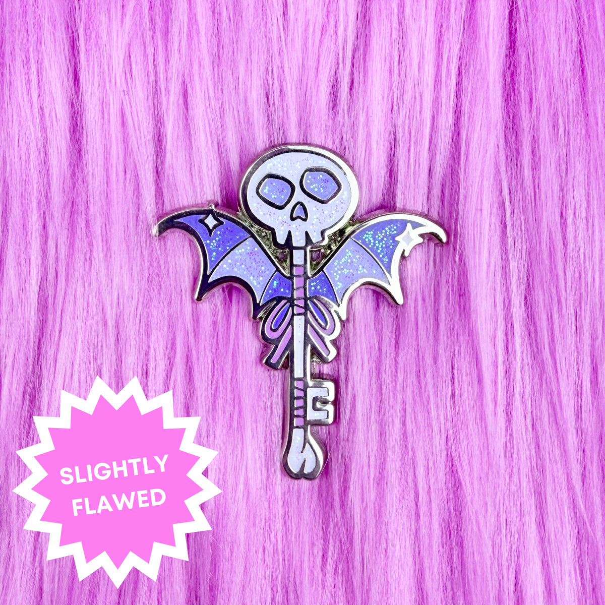 *MISFIT* Skeleton Key // Enamel Pin