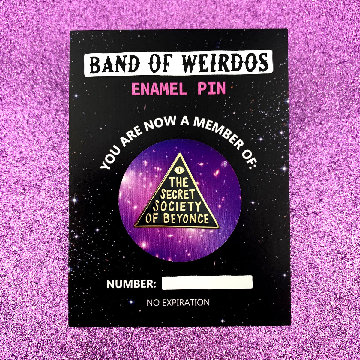 The Secret Society of Beyoncé // Enamel Pin