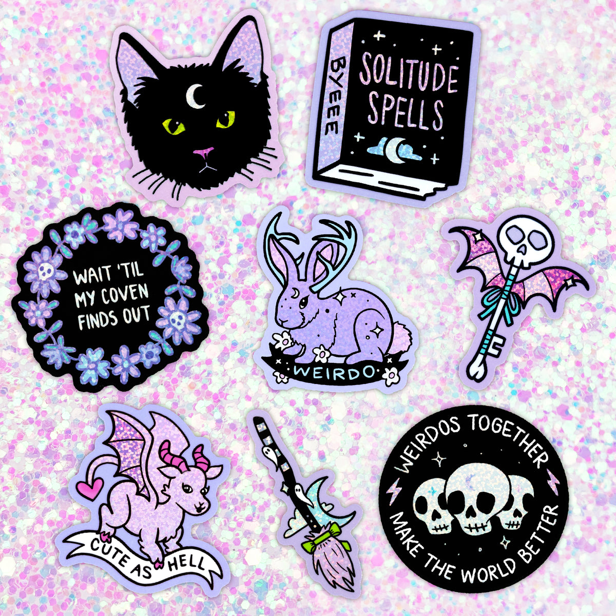 BUNDLE OF 8 NEW STICKERS (LIMITED!)