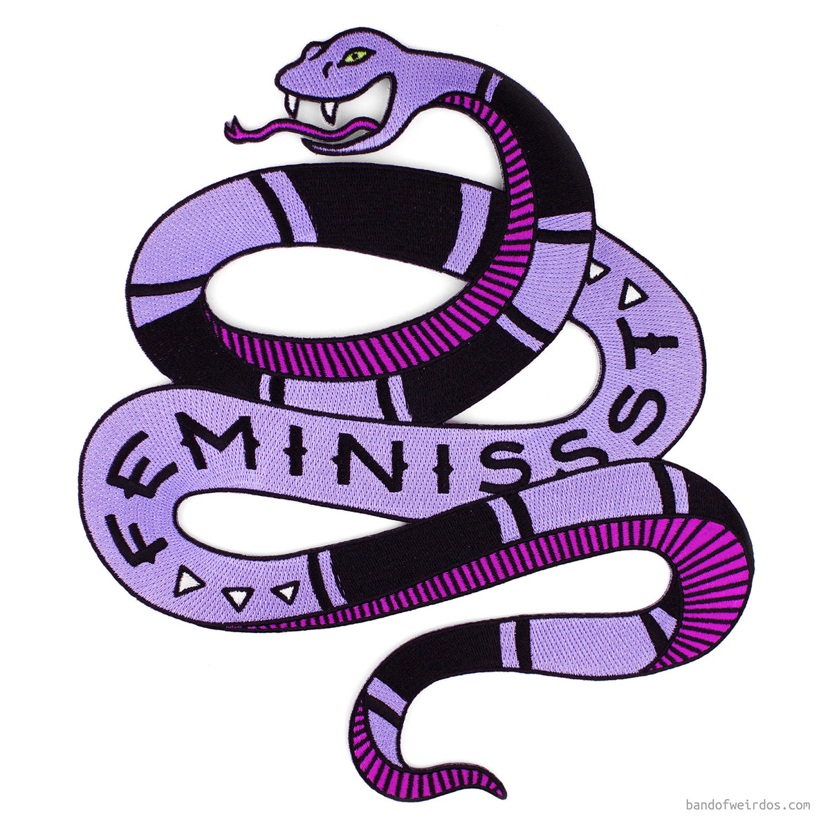 Feminissst Snake // Back Patch