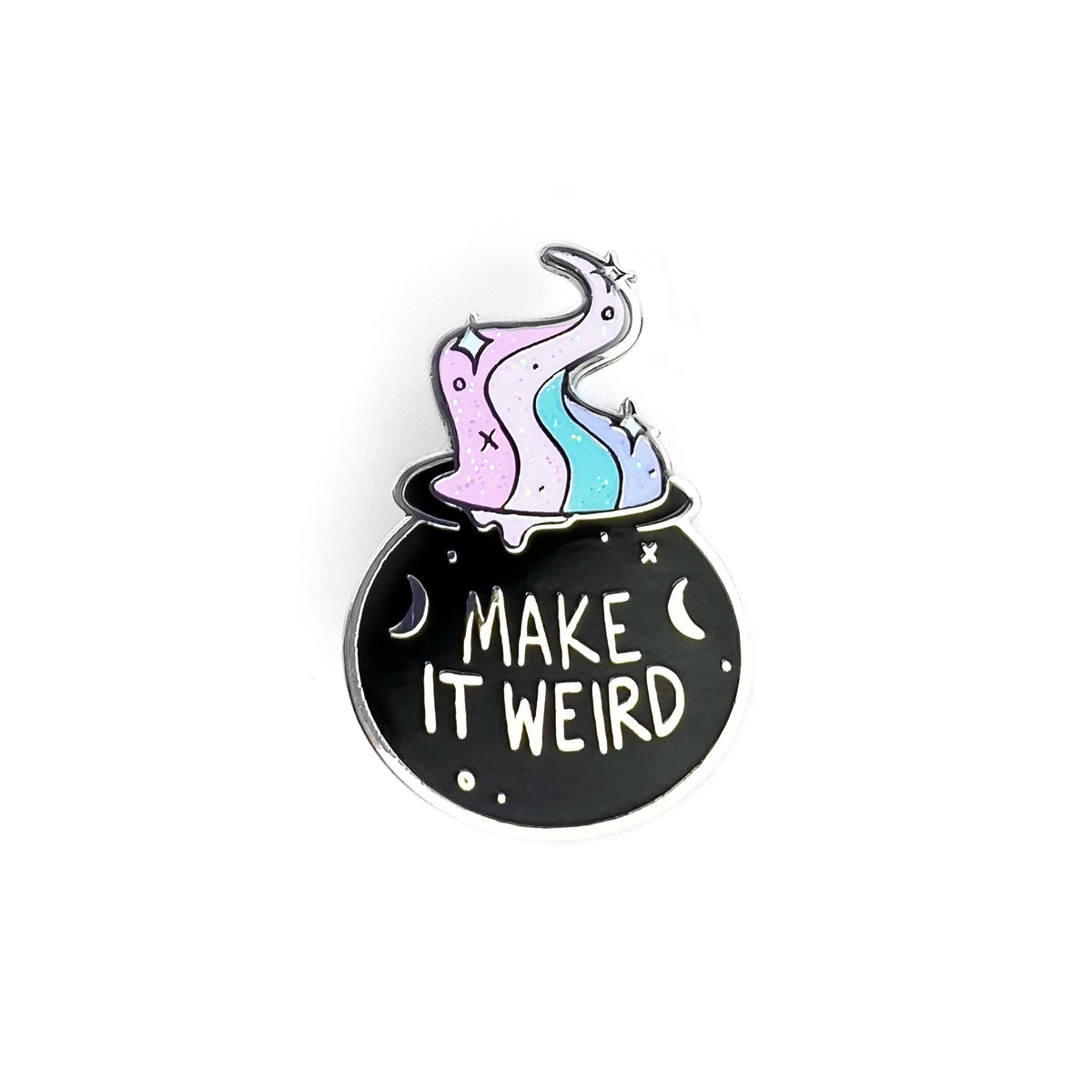 Make it Weird // Enamel Pin