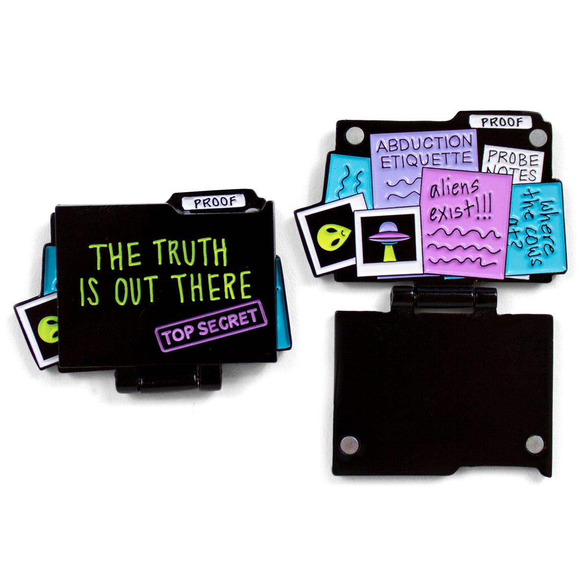 THE TRUTH IS OUT THERE // ENAMEL PIN