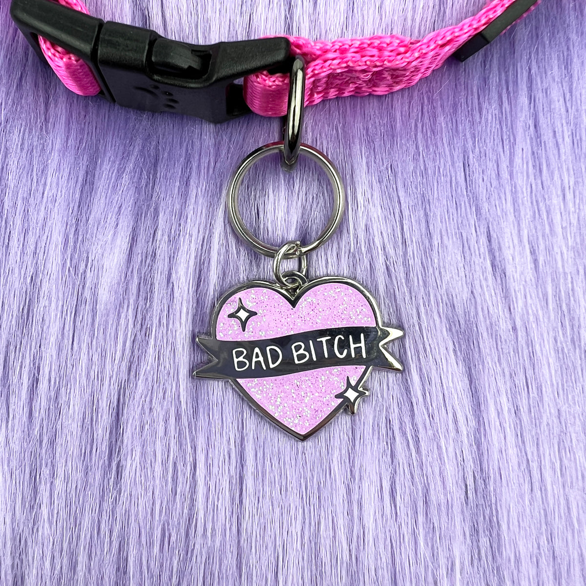 Bad Bitch // Pet Collar Charm