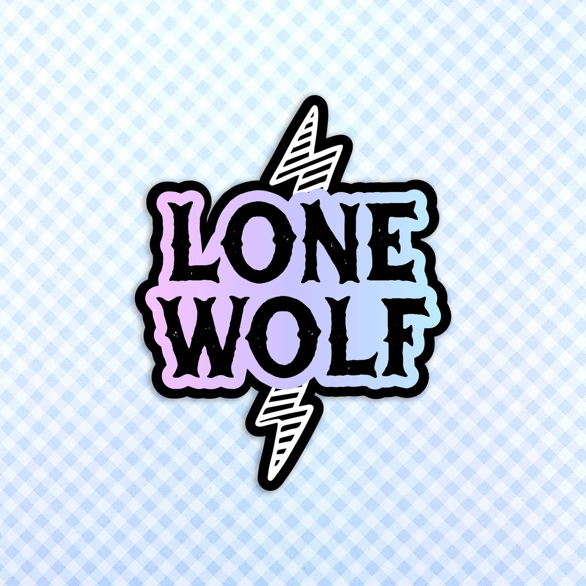 LONE WOLF // STICKER